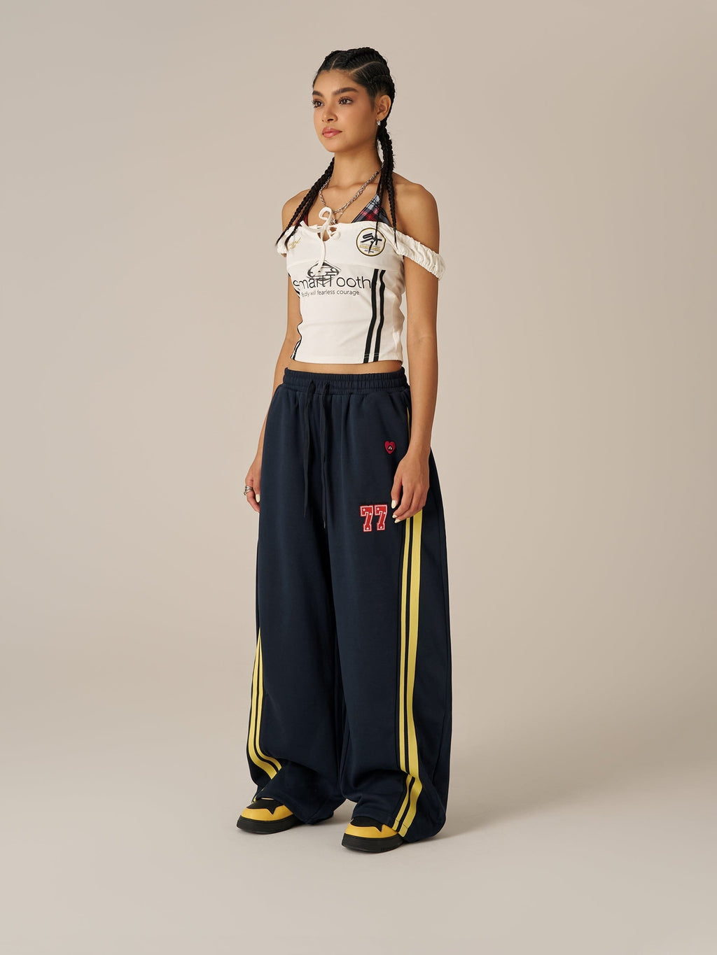 Aelfric Eden Stripe Baggy Barrel Sweatpants
