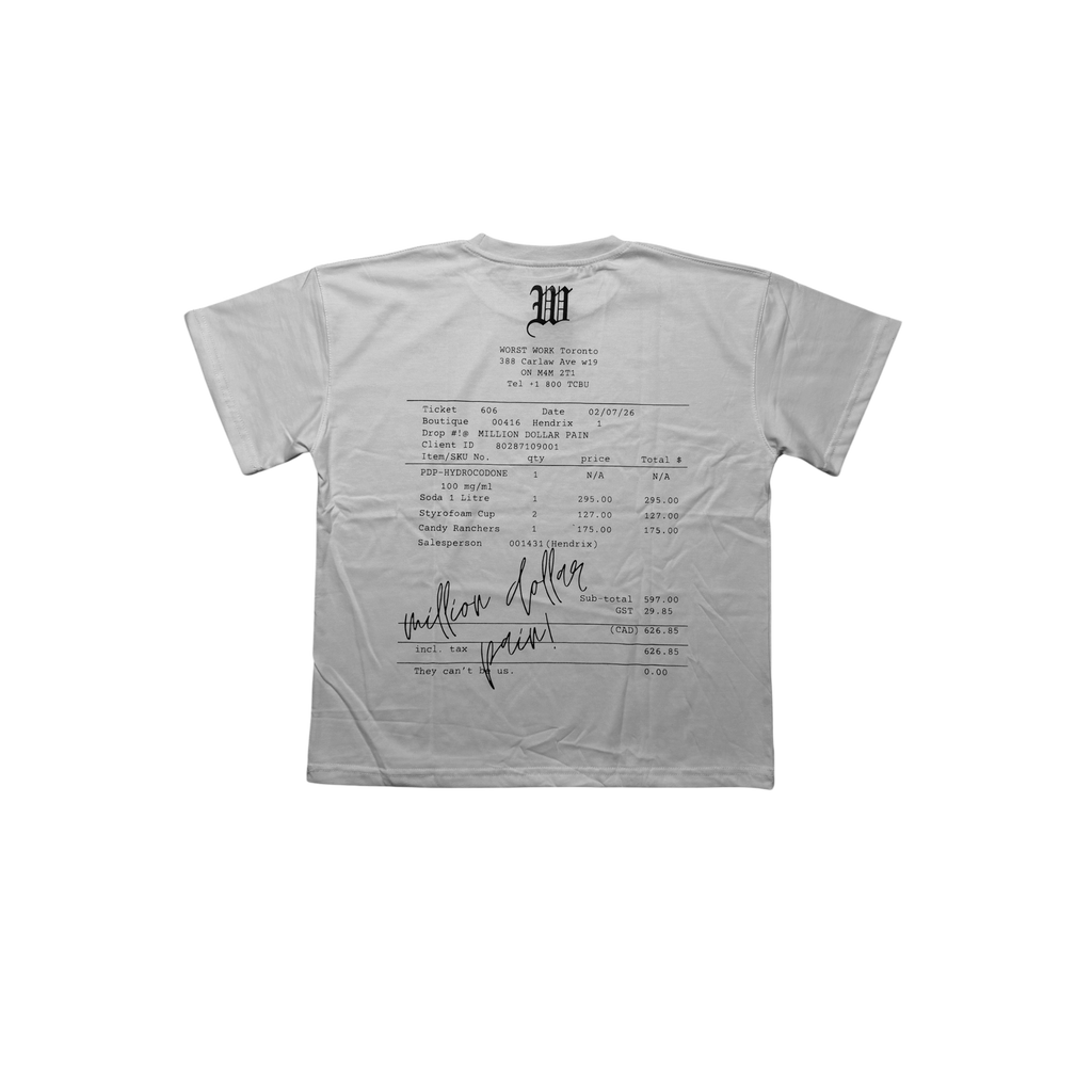 "HYDRO" TEE - WHITE