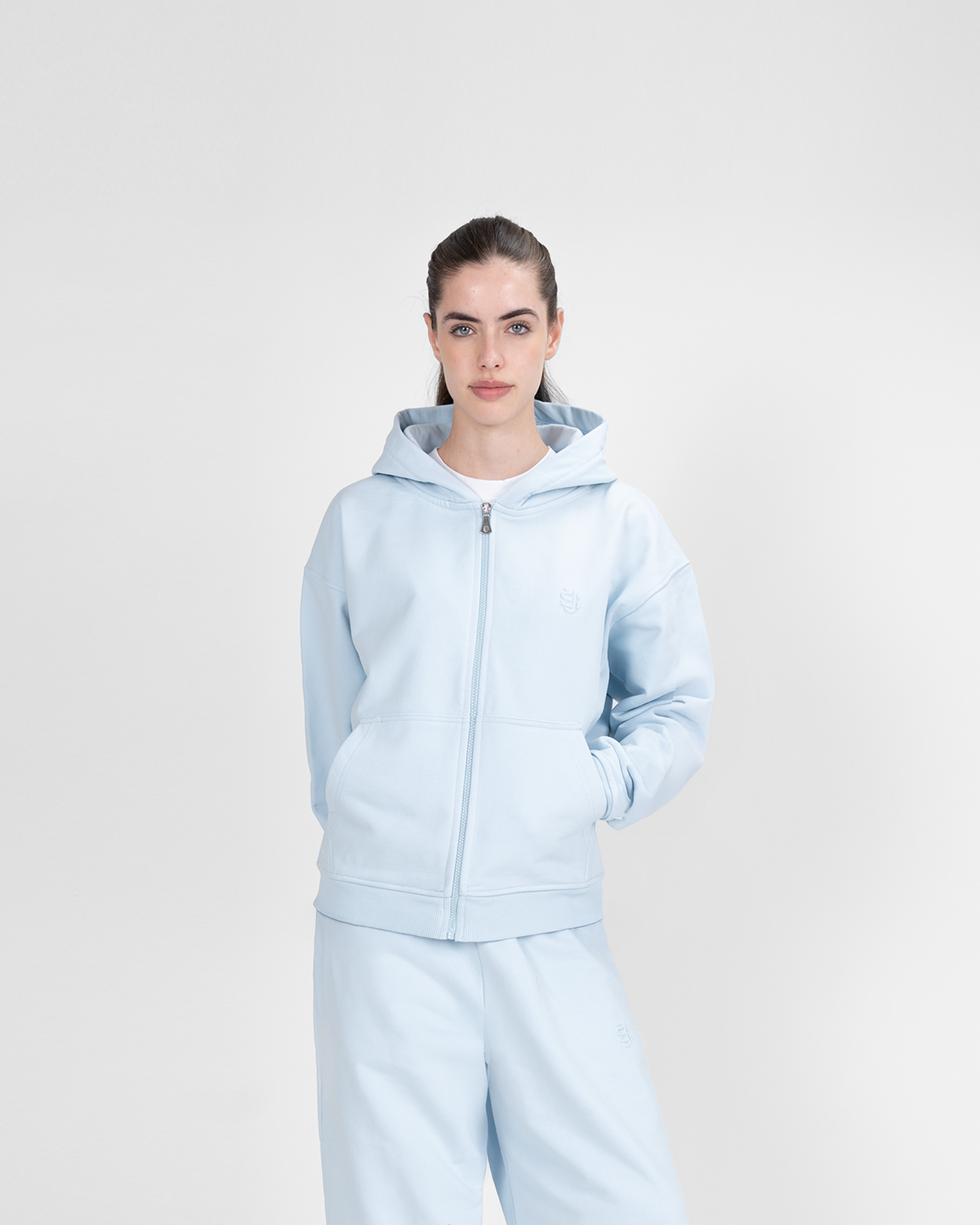 SU ZIPPER - ICE BLUE