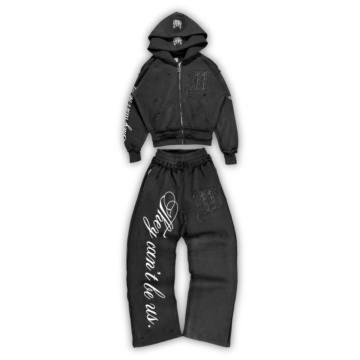 "BURNOUT" HIDDEN SINS SWEATSUIT