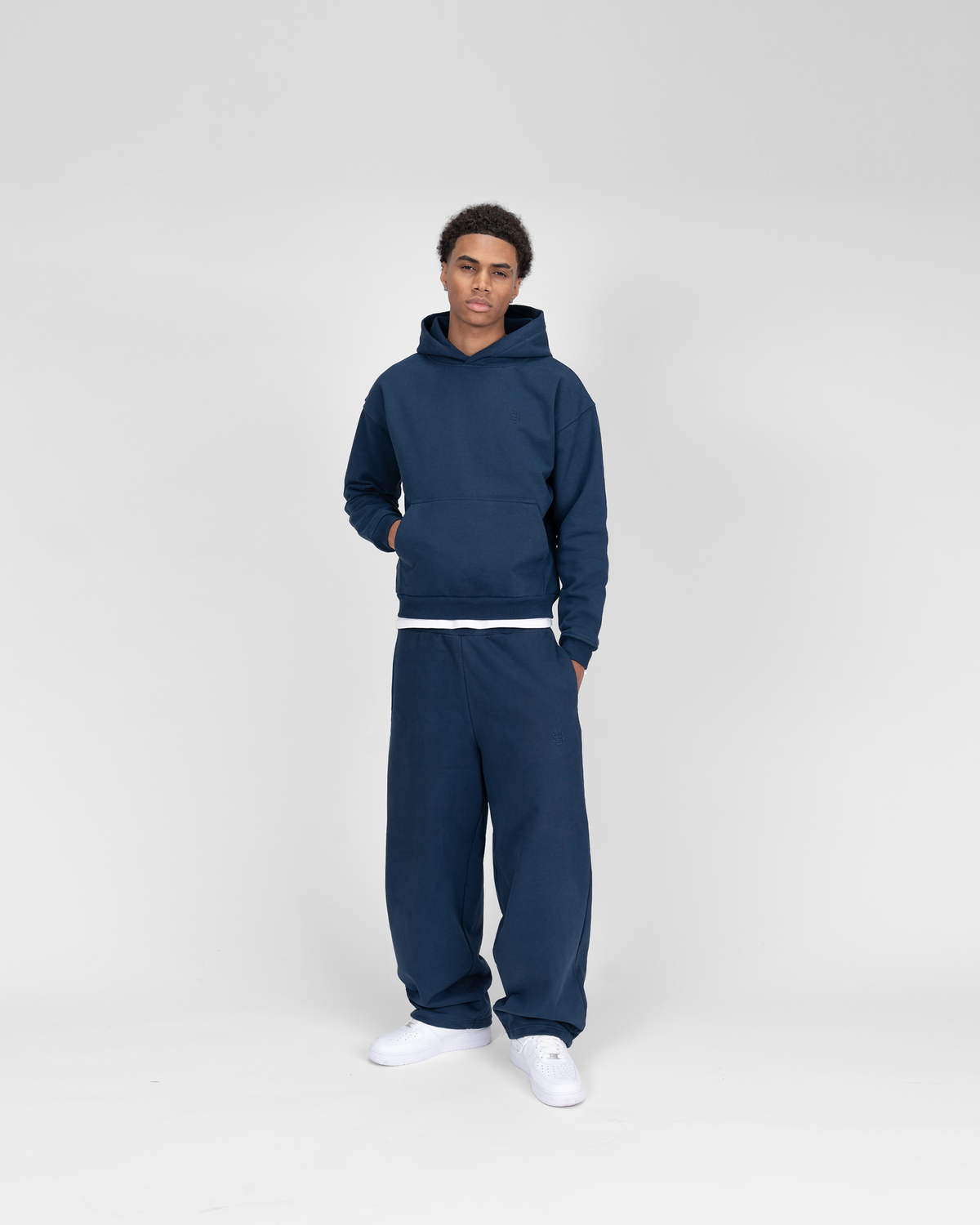 SU HOODIE - NAVY BLUE