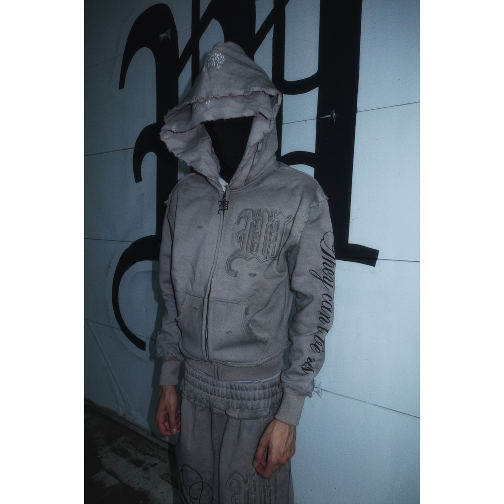"RAW CEMENT" HIDDEN SINS HOODIE