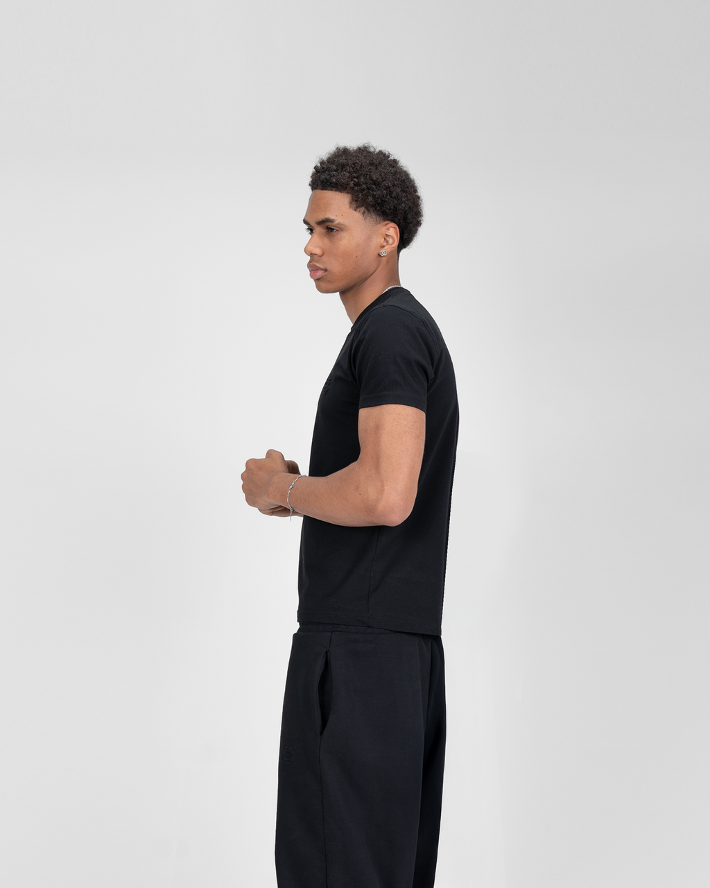SU SLIM FIT T-SHIRT - WHITE