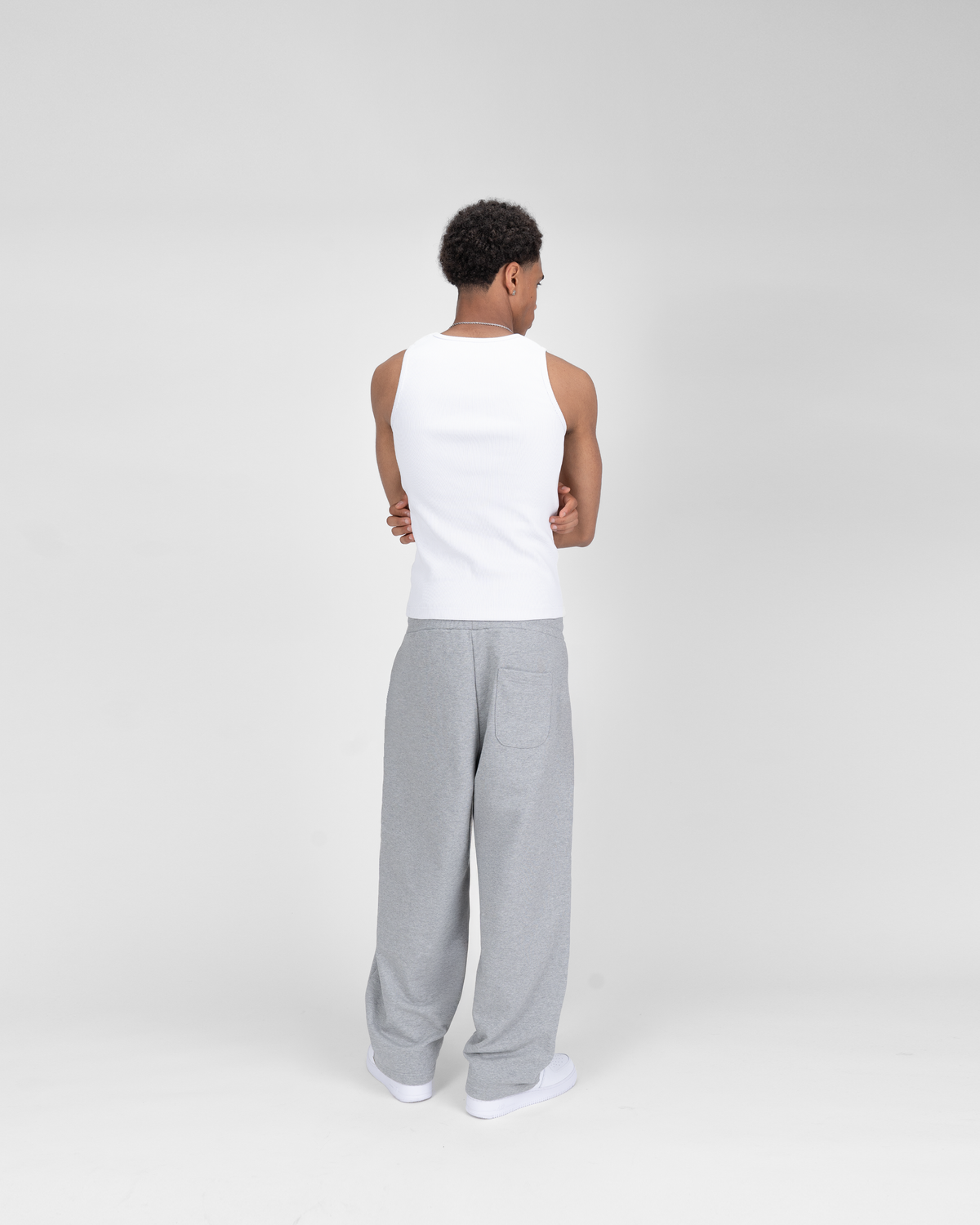 SU HEAVY RIB TANK TOP - BLACK