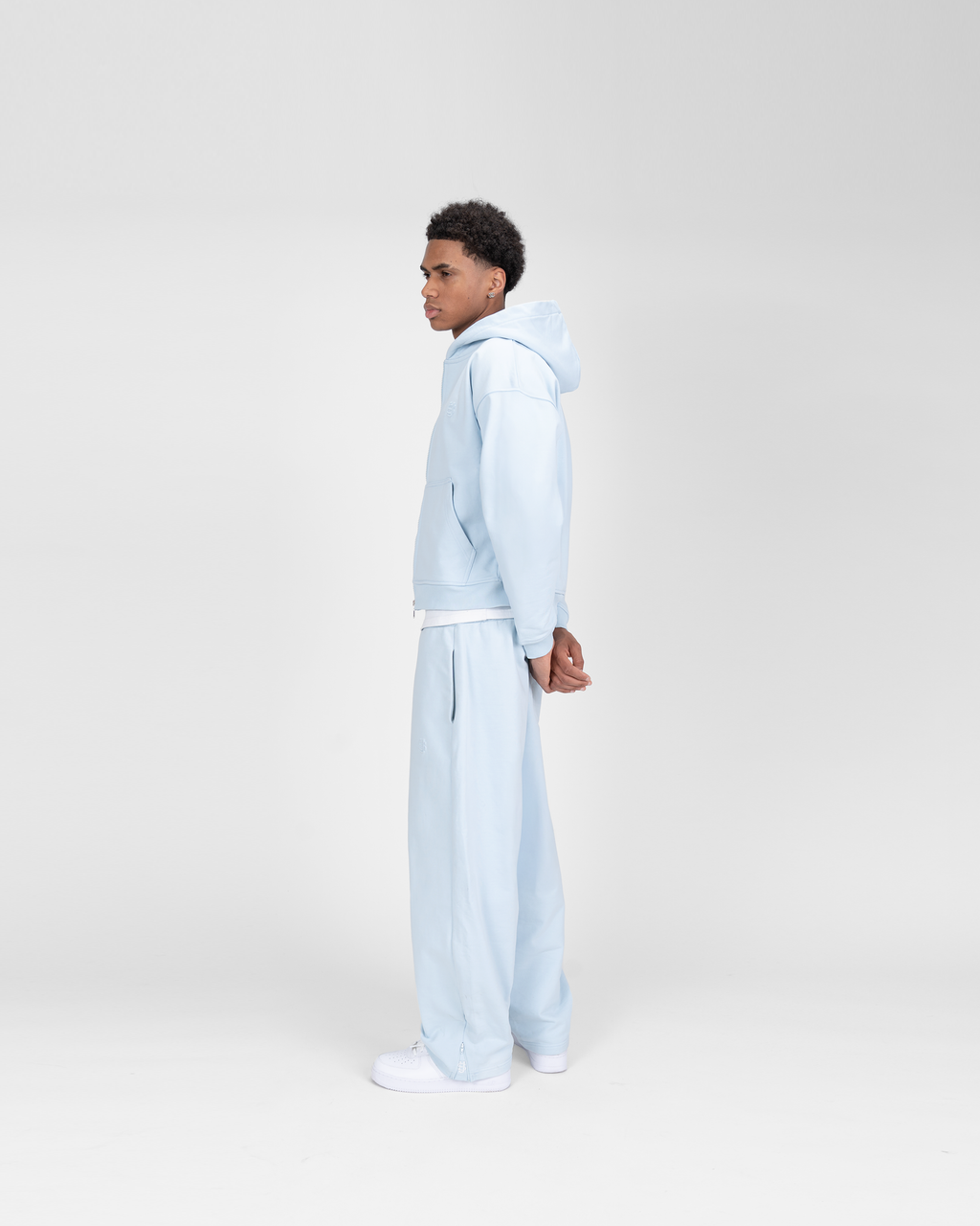 SU ZIP JOGGER - ICE BLUE