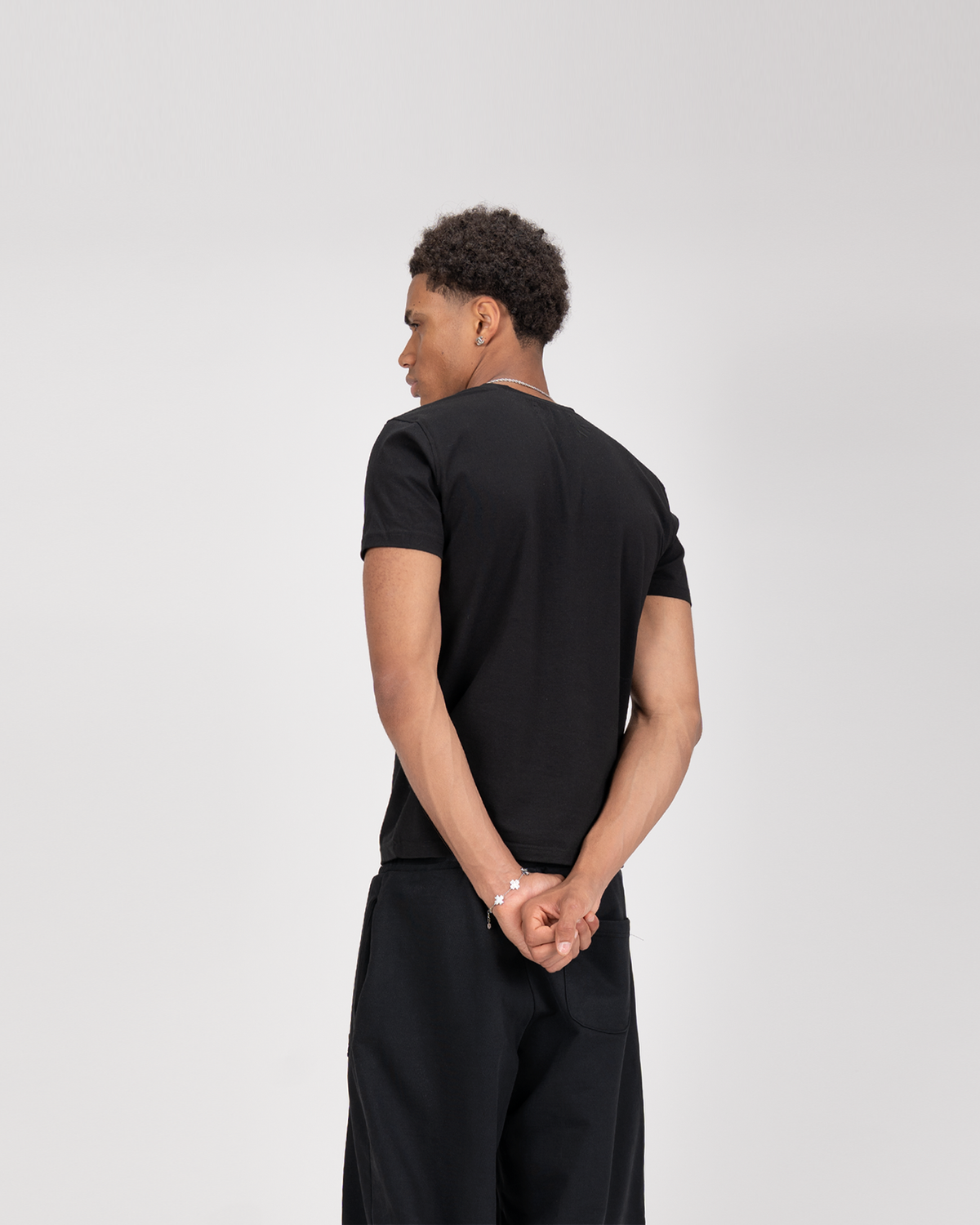 SU SLIM FIT T-SHIRT - WHITE