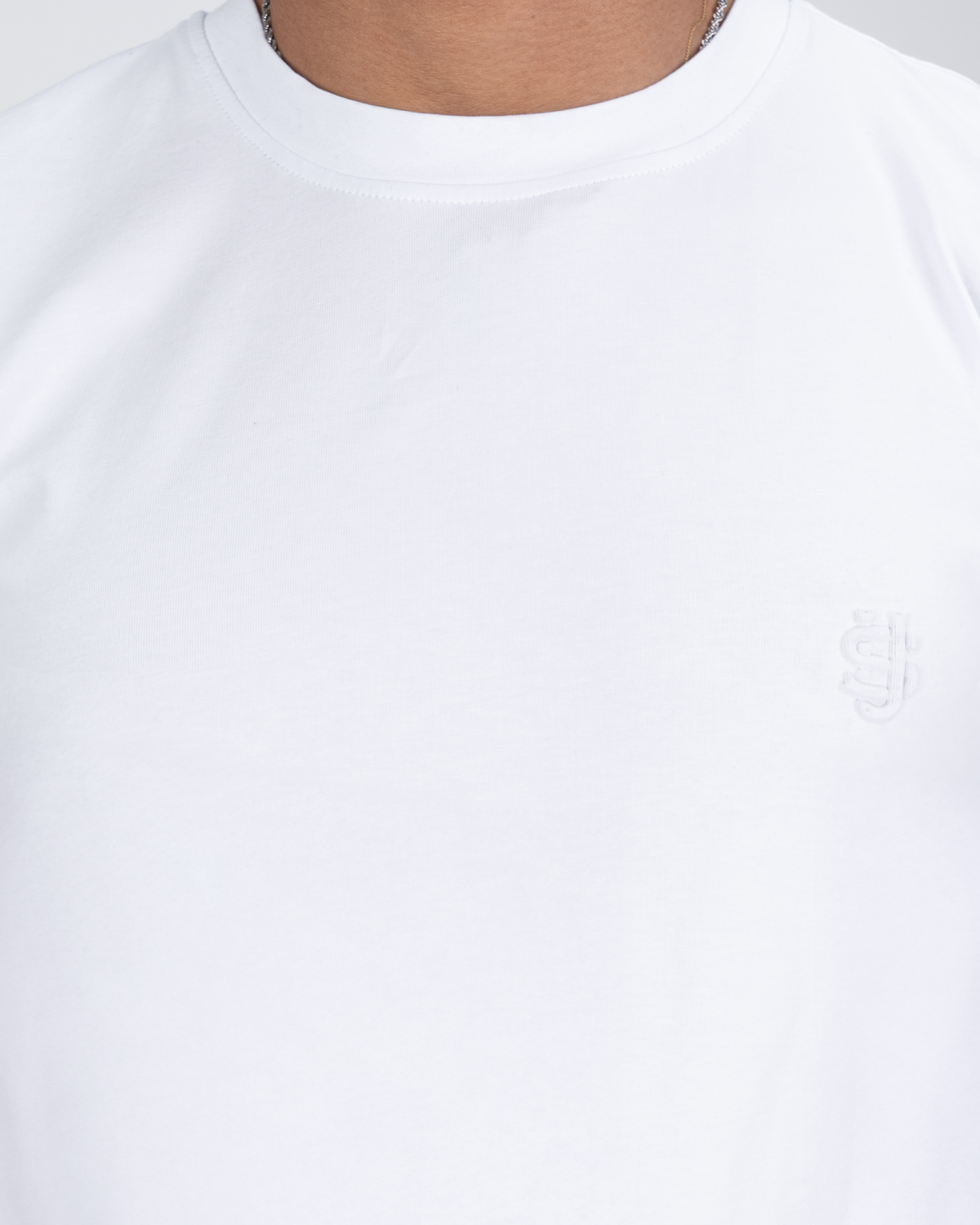 SU SLIM FIT T-SHIRT - WHITE