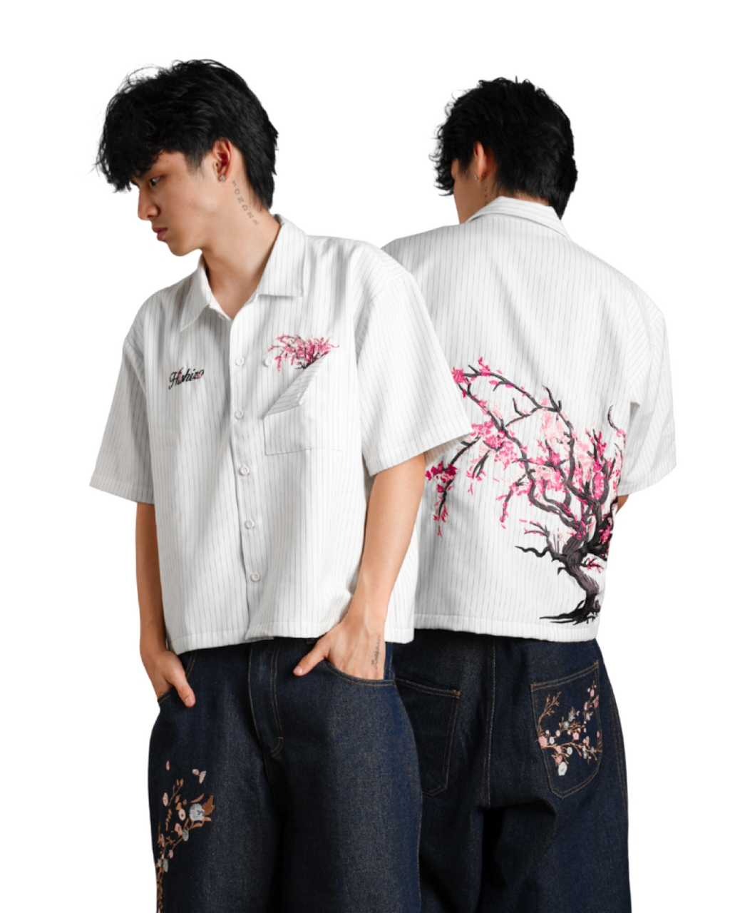 Hakuji Button-Up