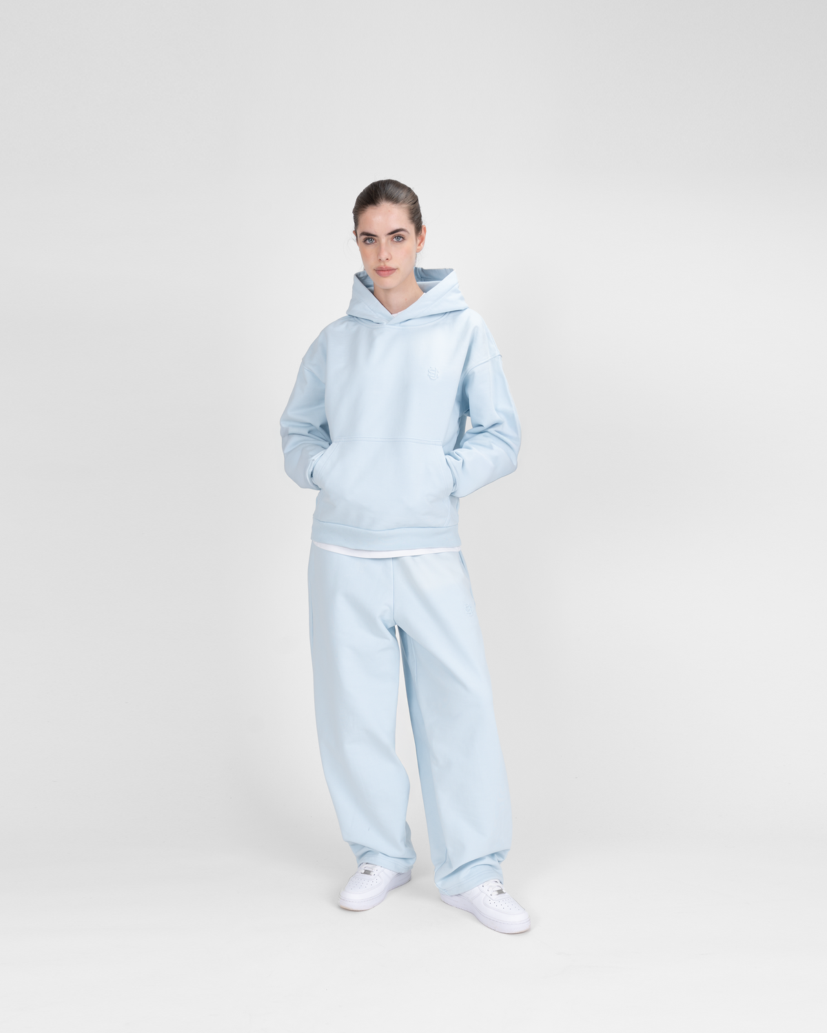 SU HOODIE - ICE BLUE