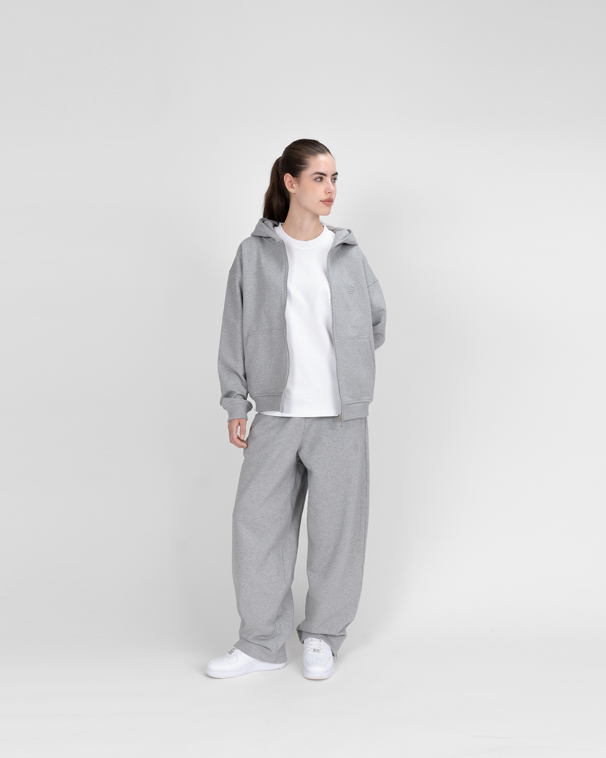 SU ZIP JOGGER - GREY