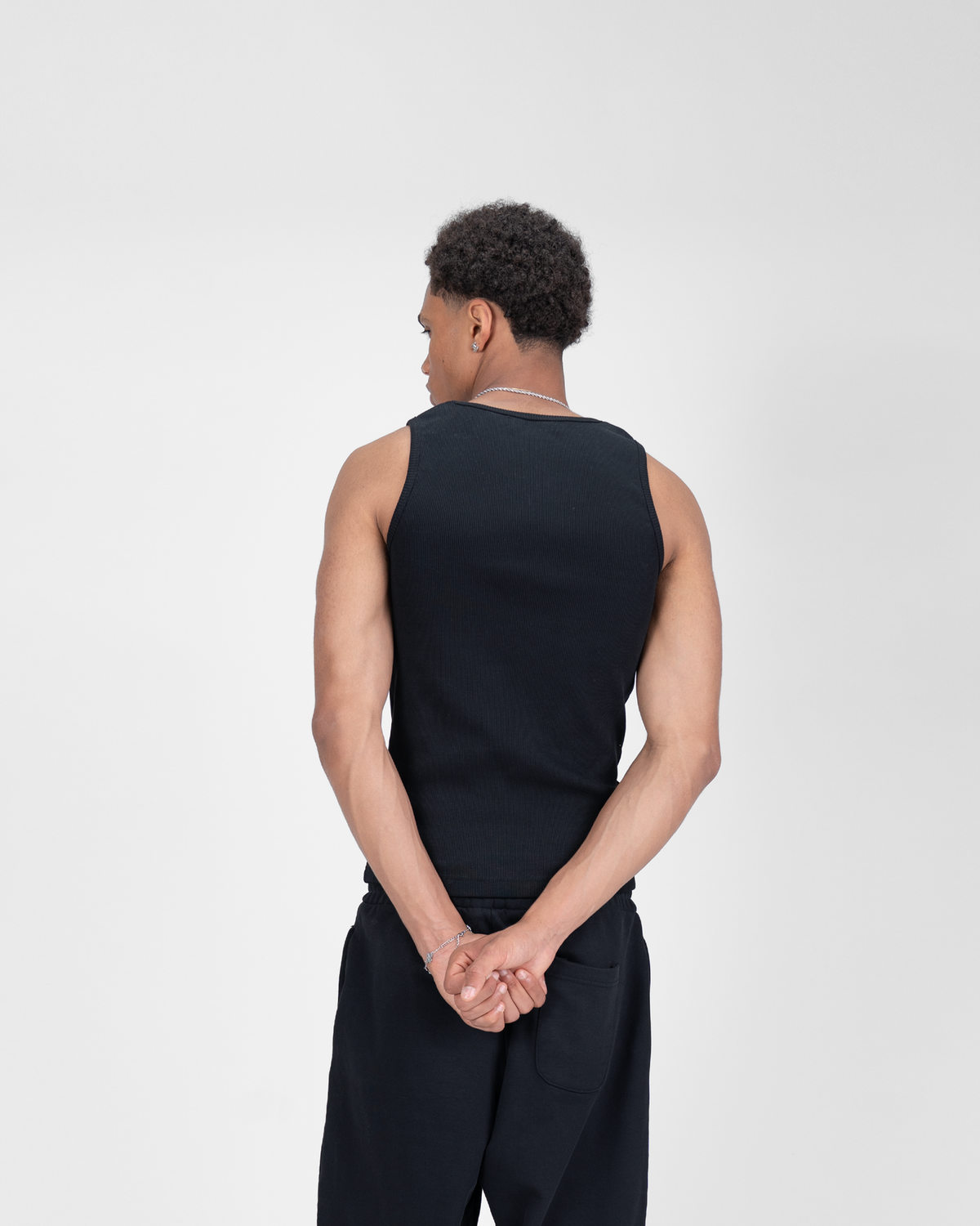 SU HEAVY RIB TANK TOP - WHITE