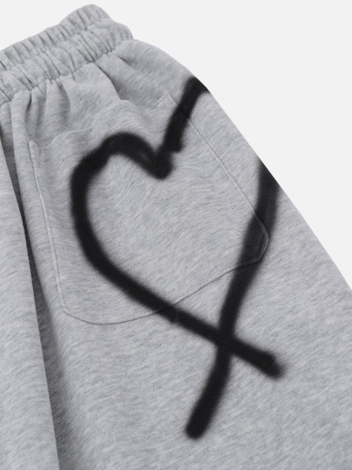 Aelfric Eden Graffiti Heart Baggy Sweatpants