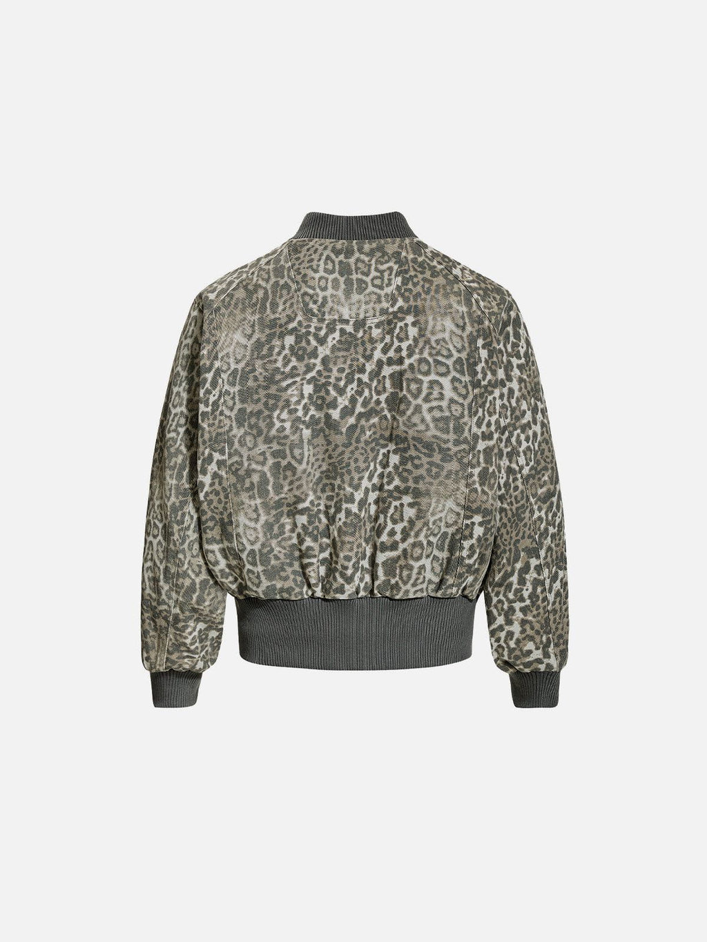 Aelfric Eden Leopard Bomber Jacket