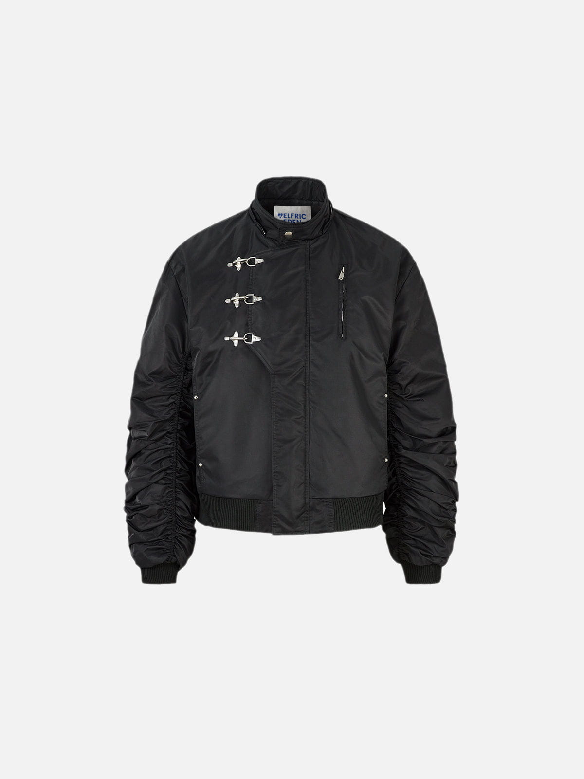 Aelfric Eden Faux Fur Buckle Bomber Coat