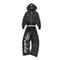 "ASPHALT" CRYSTALIZED SWEATSUIT