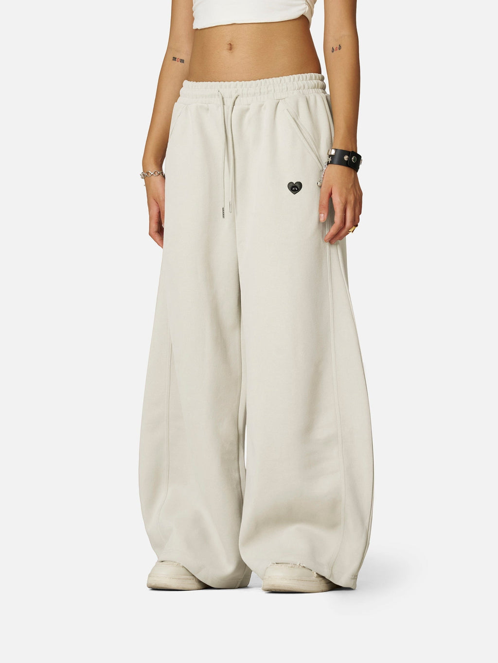 Aelfric Eden Khaki Super Baggy Barrel Sweatpants