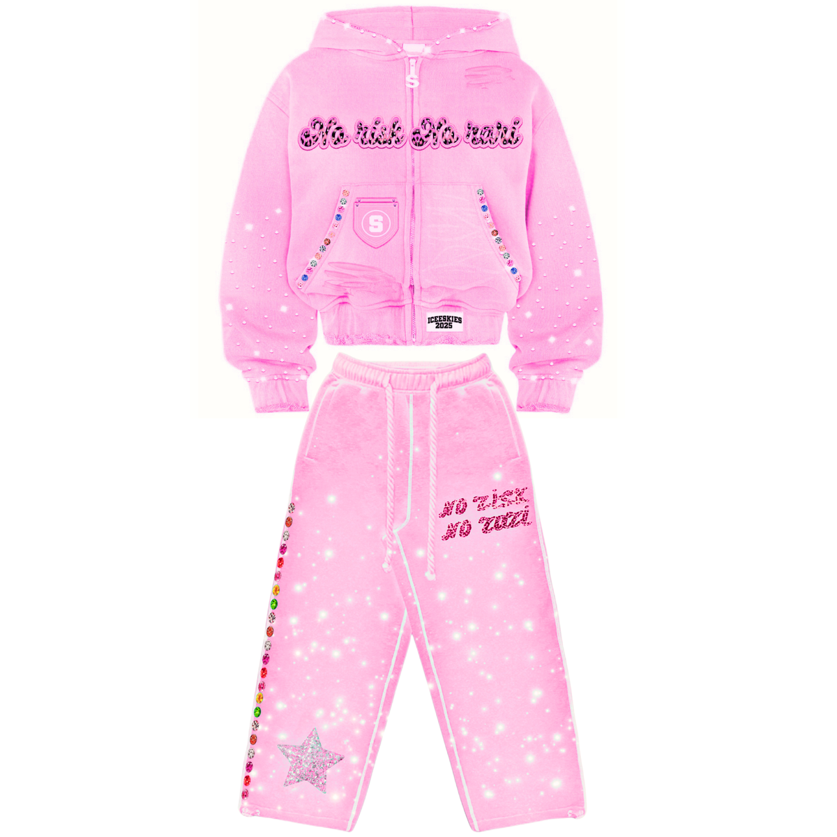 Baby Pink Tracksuit