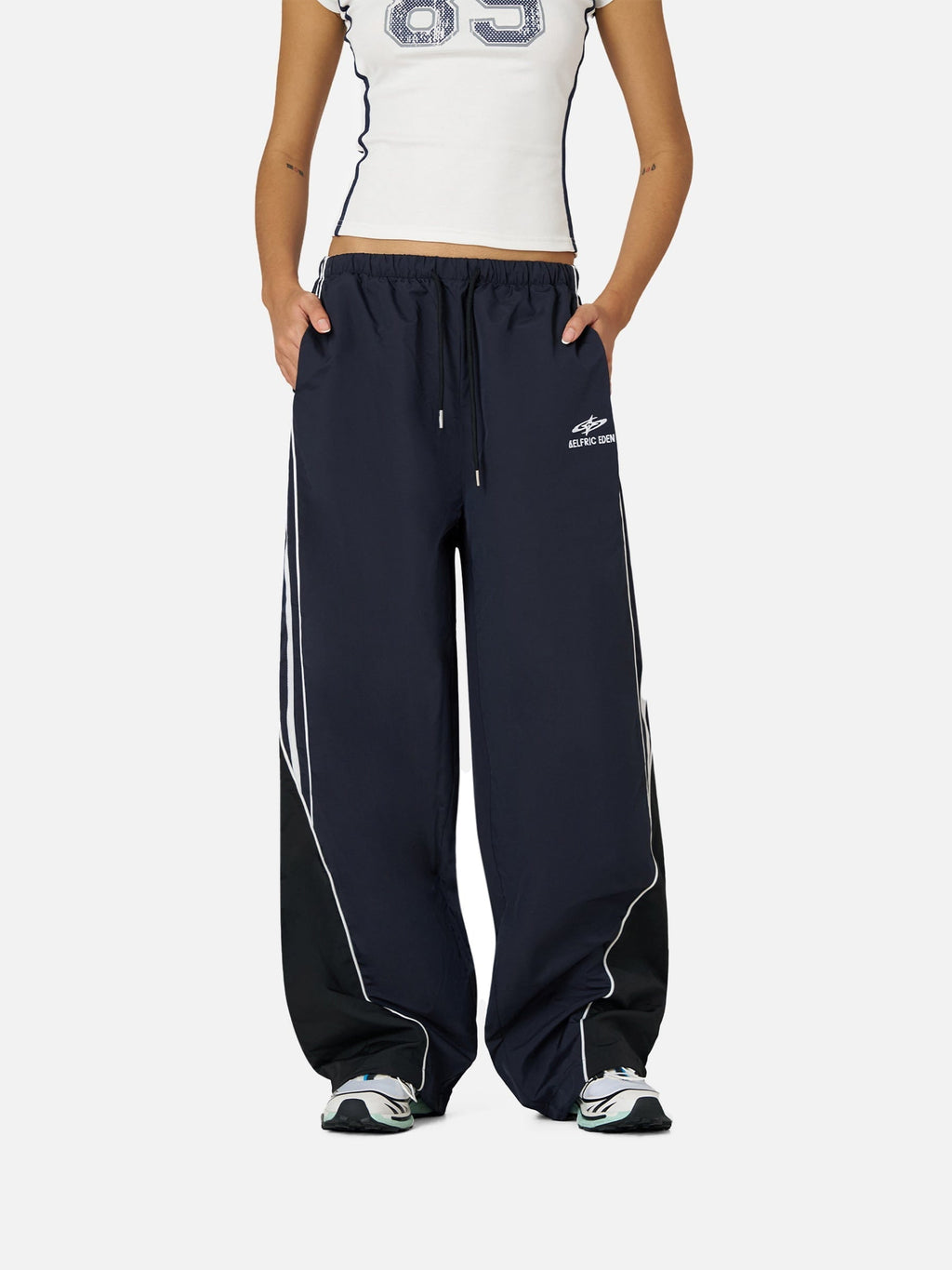 Aelfric Eden Contrast Side Baggy Track Pants