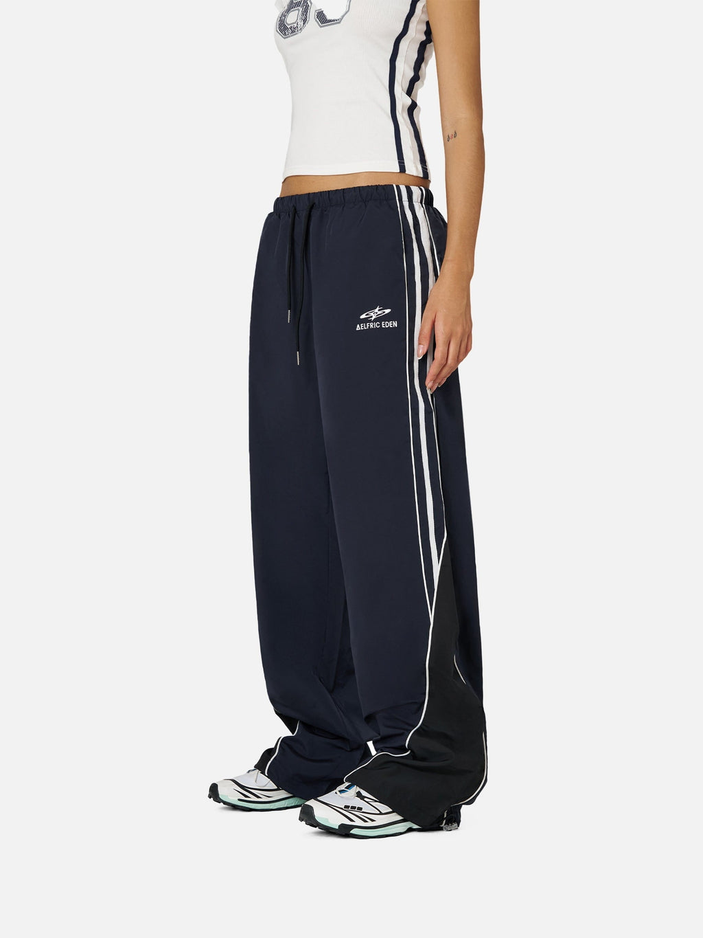 Aelfric Eden Contrast Side Baggy Track Pants